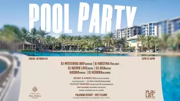 Playlist Pool Party at Palavra Resort - Reef Island