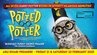 Potted Potter Live at Cultural Foundation in Abu Dhabi