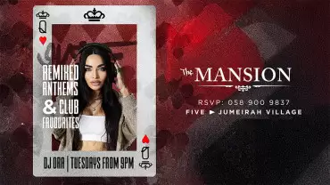 Remixed Anthems & Club Favorites Tuesday at The Mansion