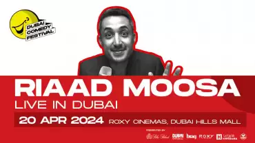 Riaad Moosa - Live in Roxy Cinema, Dubai Hills Mall