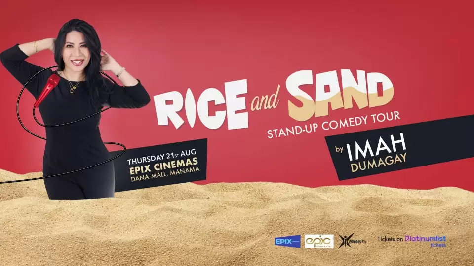 Rice & Sand by Imah in Epix Cinemas