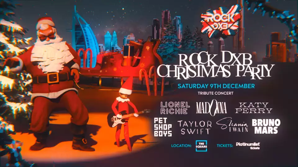 Rock DXB Xmas Special Tribute Concert in Dubai