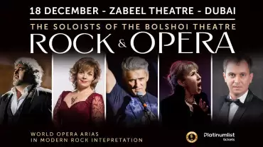 ROCK & OPERA / РОК И ОПЕРА at Zabeel Theatre in Dubai