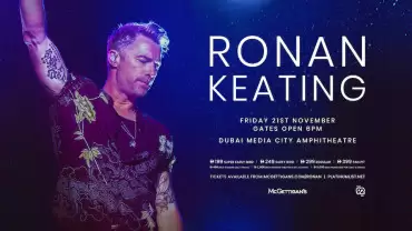 Ronan Keating Live in Dubai