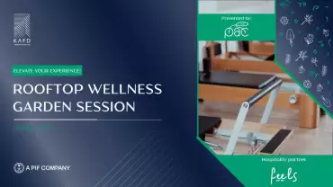 Rooftop Wellness Garden at KAFD in Riyadh