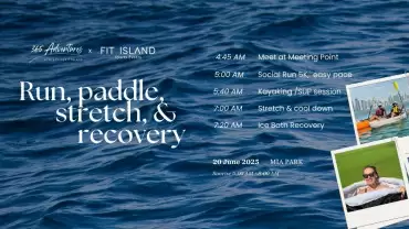Run, Paddle, Stretch & Recovery Event