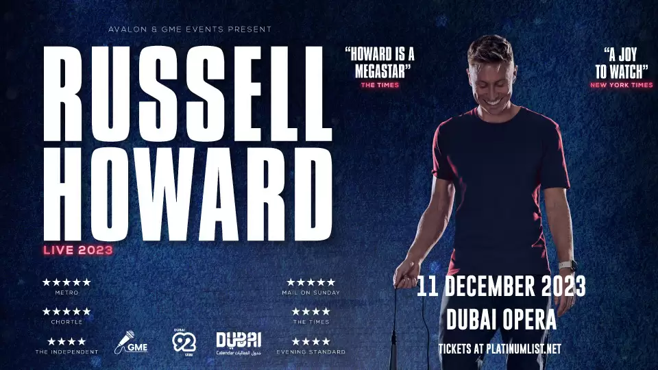 Russell Howard Live at Dubai Opera