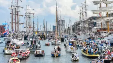 SAIL Amsterdam 2025: Saloon Boat Tour