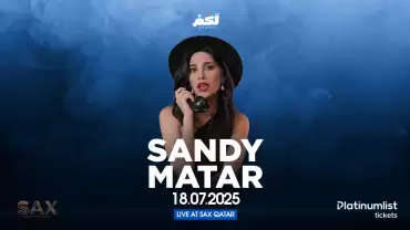 Sandy Matar Live at SAX in Doha