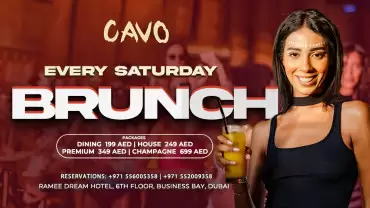 Saturday Brunch at Cavo in Dubai