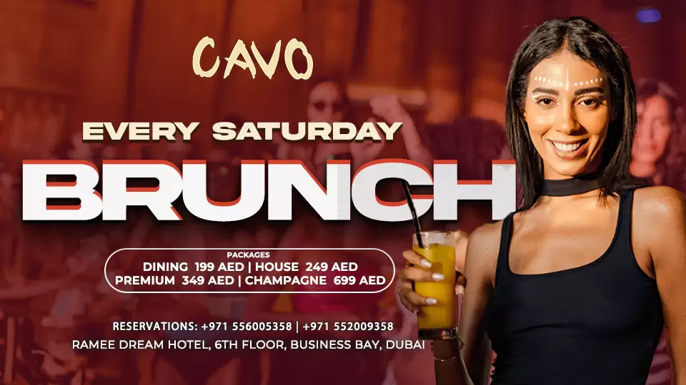 Saturday Brunch at Cavo in Dubai