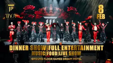 Saturday Dinner Show at Troy in Dubai | 8 February