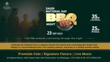 Saudi National Day BBQ Night at Palavra Resort, Bahrain