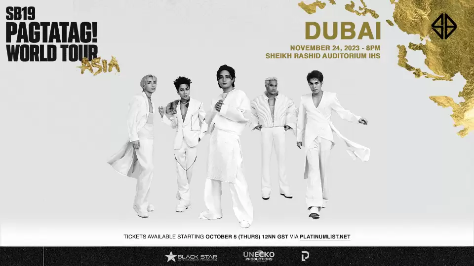 SB19 PAGTATAG! WORLD TOUR ASIA Live in DUBAI