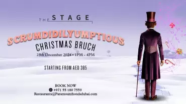 SCRUMDIDILYUMPTIOUS – Christmas Brunch at The Stage Restaurant in Dubai