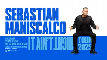 Sebastian Maniscalco: It Ain’t Right Tour at Etihad Arena