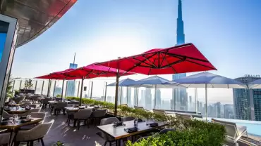 Set Menu Lunch at CÉ LA VI with Selected Beverages and Burj Khalifa Views