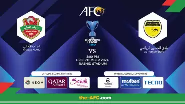 Shabab Al Ahli FC (UAE) vs Al Hussein (JOR) - AFC