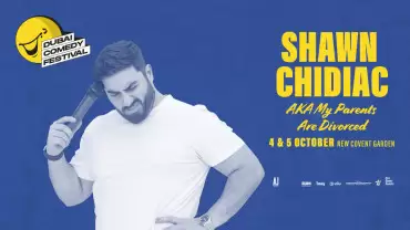 Şawn Chidiac namıdiğer Annem ve Babam Boşandı, Dubai Komedi Festivali'nde Canlı
