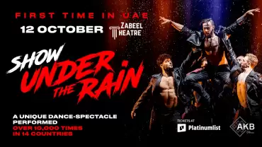 Show Under the Rain at Zabeel Theatre in Dubai