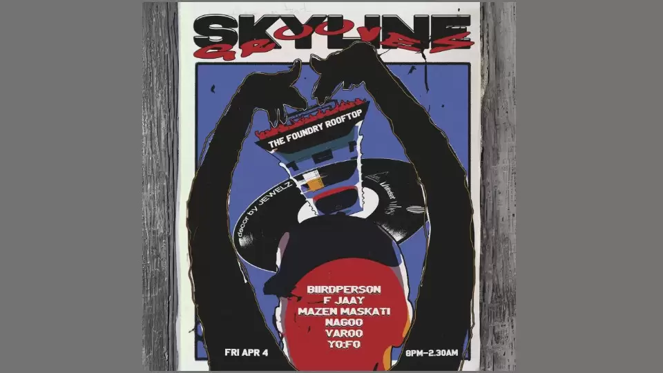 Skyline Grooves 3 Rooftop Closing at The Foundry Rooftop, Bahrain