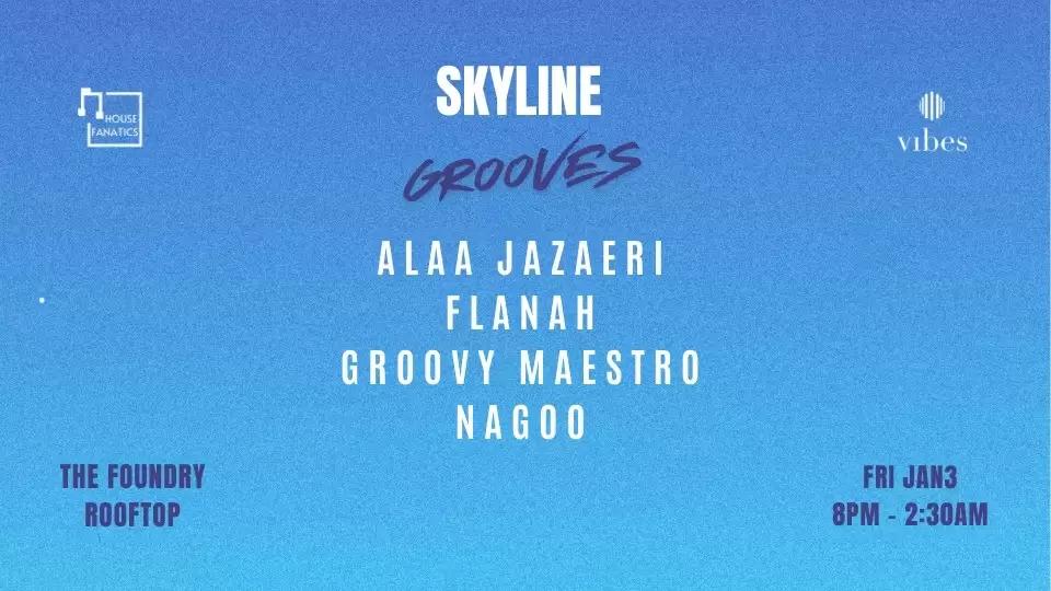 Skyline Grooves at the Foundry Rooftop, Bahrain
