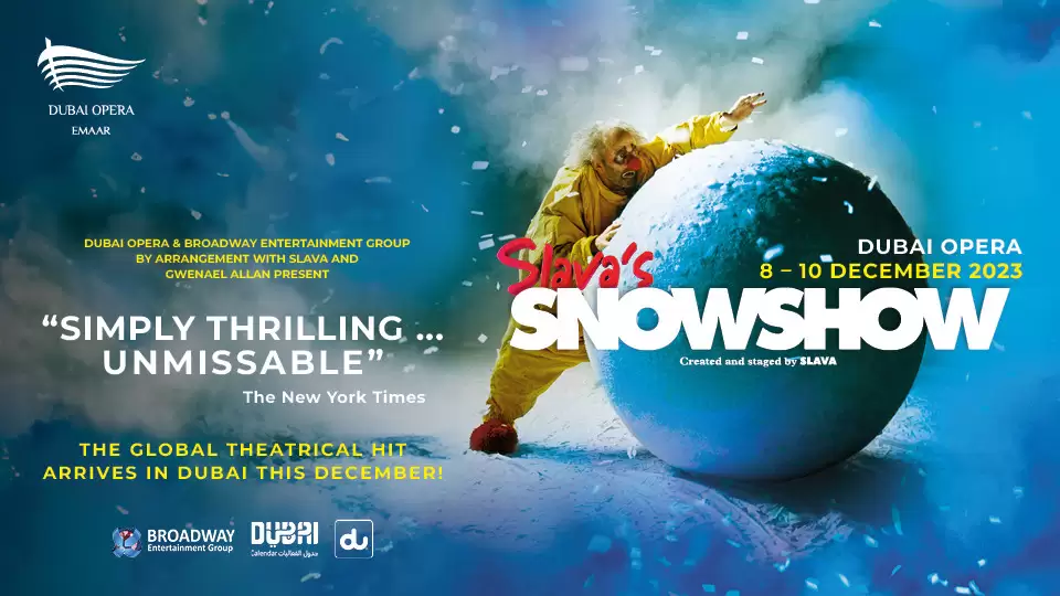 Slava’s SnowShow at Dubai Opera