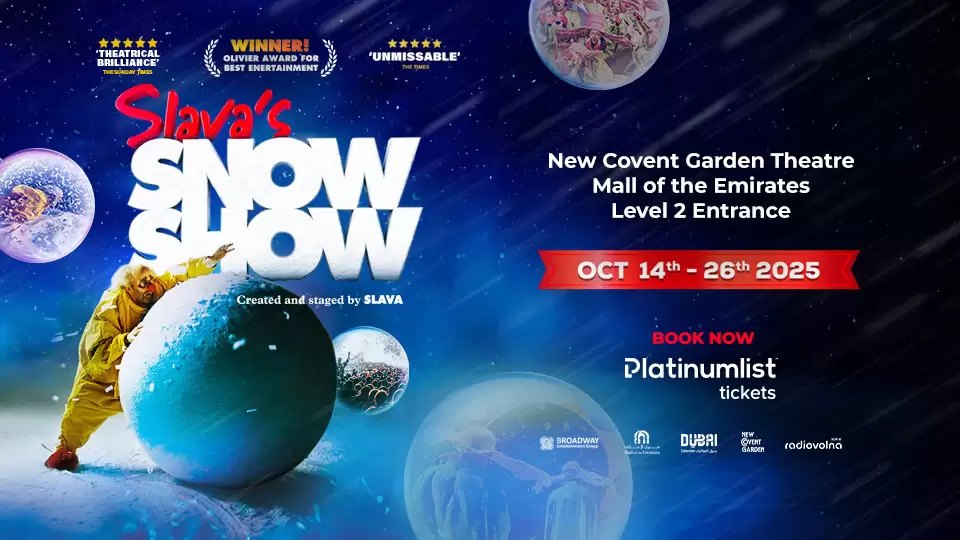 Slava’s SNOWSHOW at New Covent Garden Theatre - Mall of the Emirates in Dubai