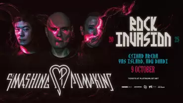 Smashing Pumpkins at Etihad Arena in Abu Dhabi