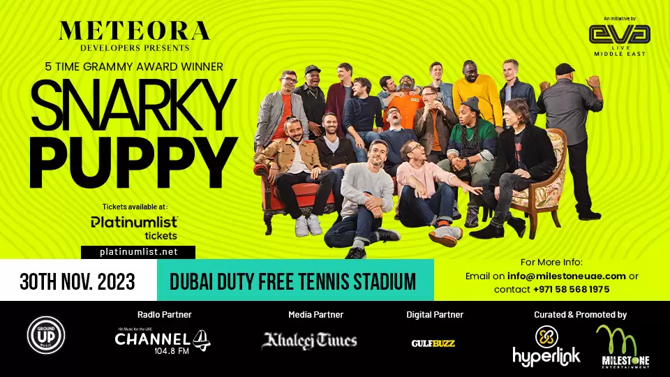 Snarky Puppy Concert in Dubai Duty Free Tennis Stadium