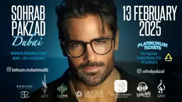 Sohrab Pakzad Live in Dubai – A Night to Remember