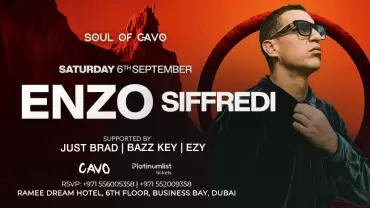 Soul of Cavo Presents Enzo Siffredi Live in Dubai