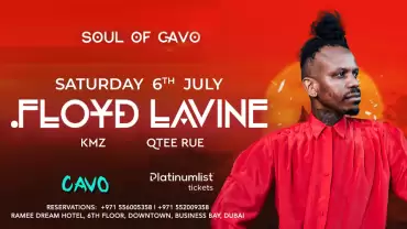 Soul of Cavo Presents Floyd Lavine Performing Live at Cavo, Dubai