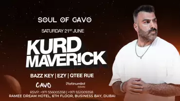 Soul of Cavo Presents Kurd Maverick Live in Dubai