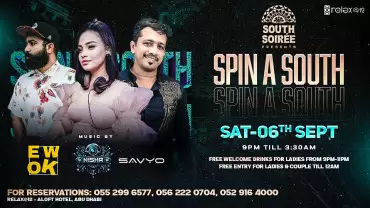 South Soiree presents Spin A South in Abu Dhabi