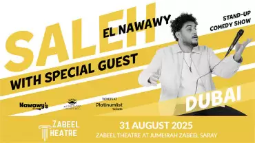 Stand-Up comedy show at Zabeel Theatre in Dubai