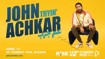 Stand up Comedy Show by John Achkar In Riyadh 11 April