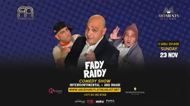 Stand Up Comedy Show - Fady Raidy in Abu Dhabi