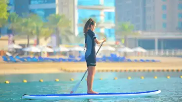 Stand Up Paddle Board in Dubai The Palm