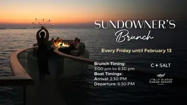 Sundowners Brunch at Csalt, Hawar