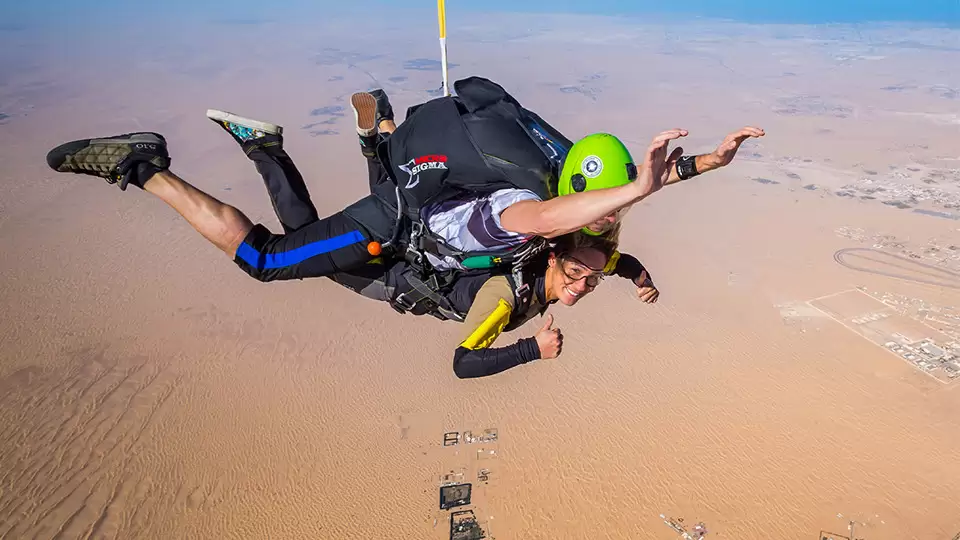 Tandem Skydive Desert Drop