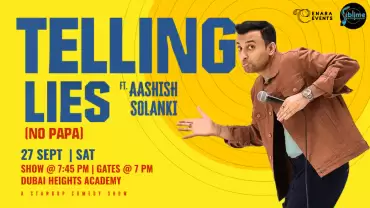 Telling Lies No Papa ft. Aashish Solanki Live in Dubai - 2025