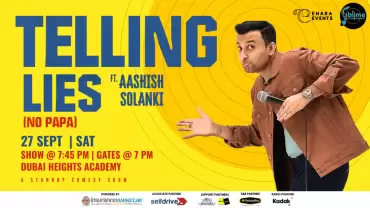 Telling Lies No Papa ft. Aashish Solanki Live in Dubai - 2025