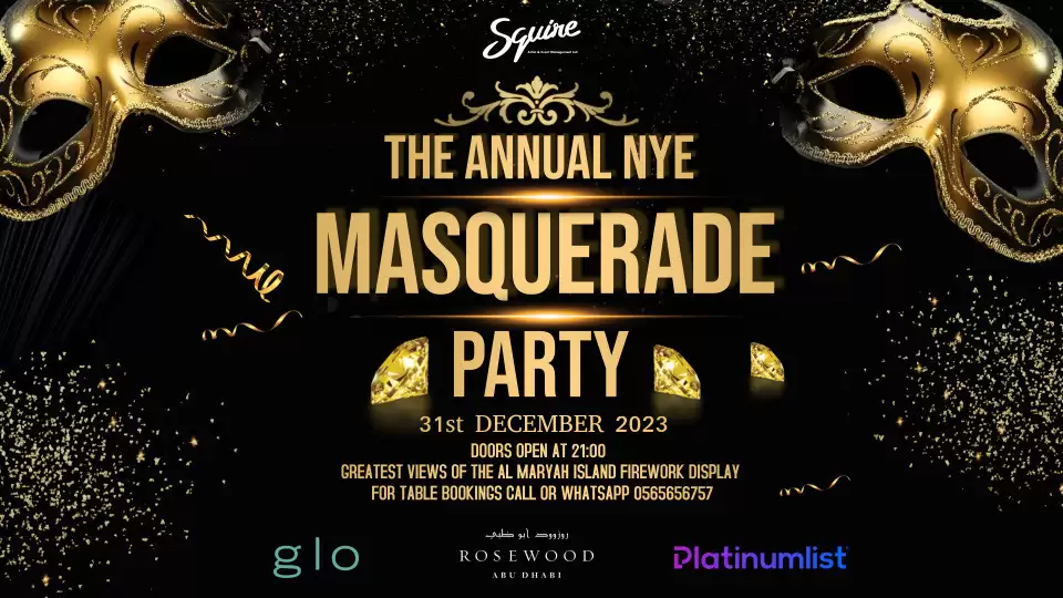 NYE Masquerade Ball in Abu Dhabi