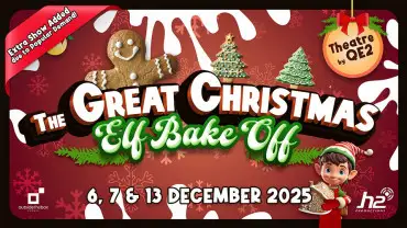 The Great Christmas Elf Bake Off at Theatre by QE2 in Dubai