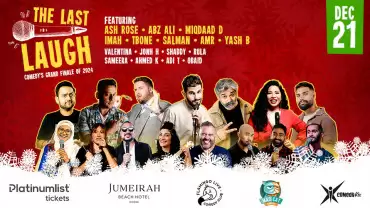 The Last Laugh at Jumeirah Beach Hotel in Dubai
