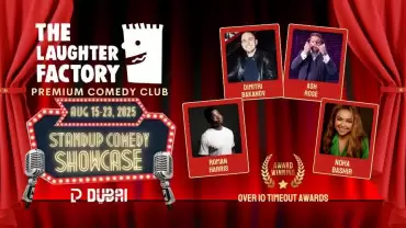 The Laughter Factory August 2025 in Dubai and Abu Dhabi