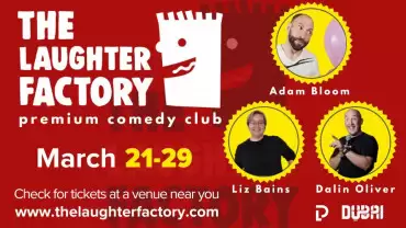 The Laughter Factory March 2025 in Dubai and Abu Dhabi