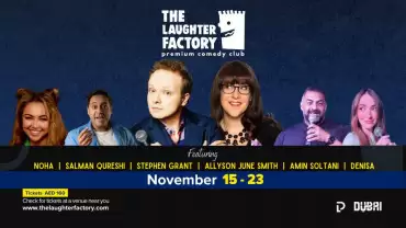 The Laughter Factory Premium Comedy Club in Dubai