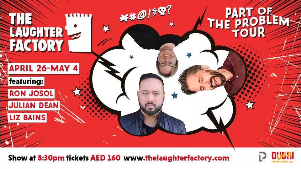 The Laughter Factory  Premium Comedy Club in Dubai and Abu Dhabi